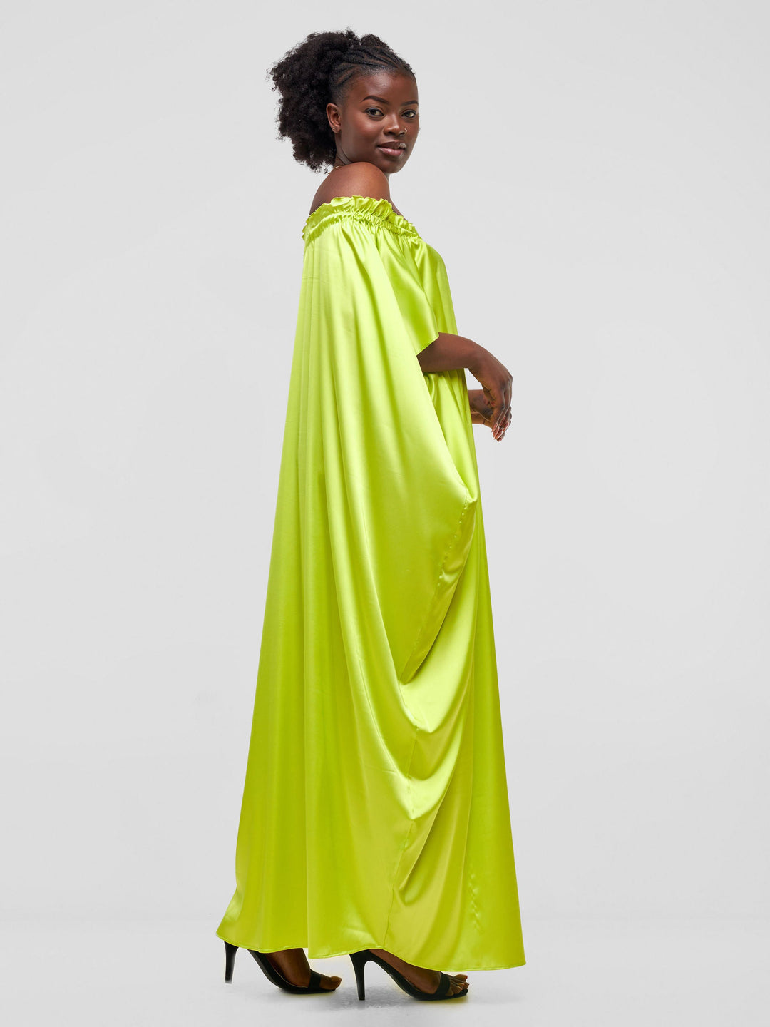 Vivo Sanyu Maxi Tent Dress - Lime Green