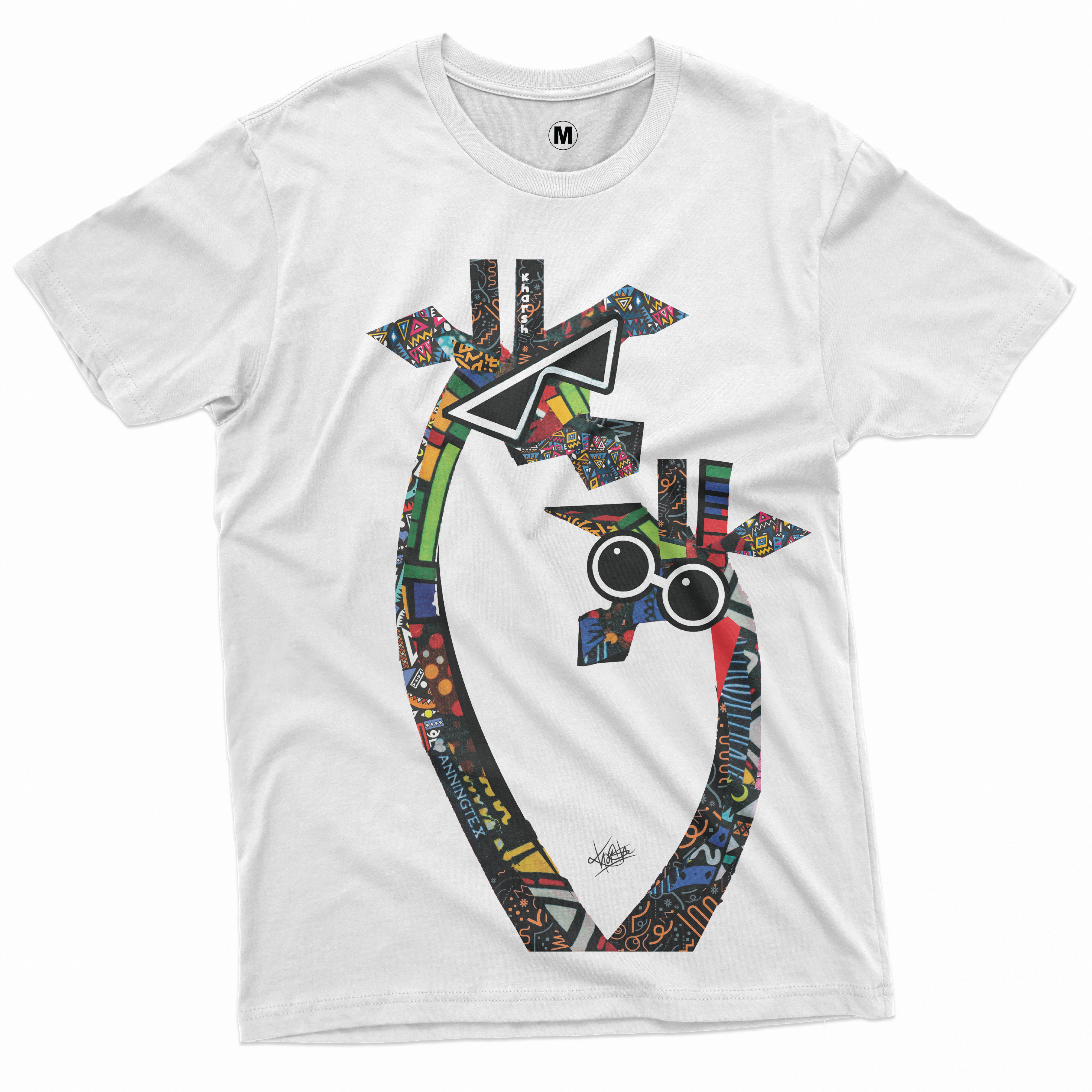 Kali Graphic Ts: White with Twiga