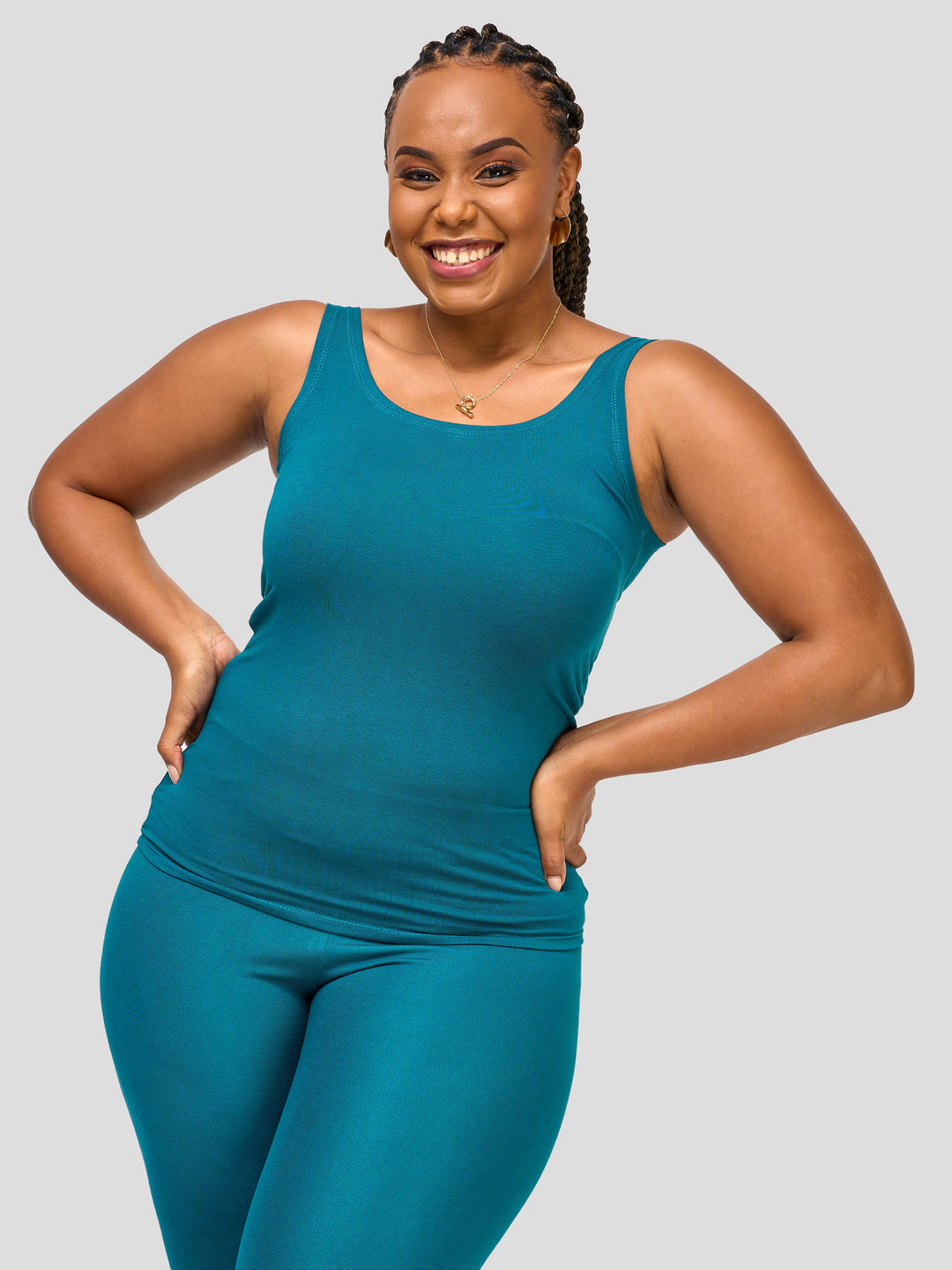 Vivo Essentials Tank Top - Teal