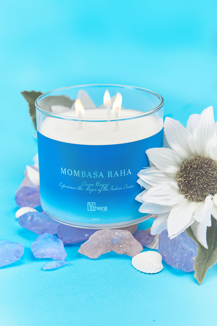 Ythera Mombasa Raha "Ocean Breeze" 3-Wick Candle