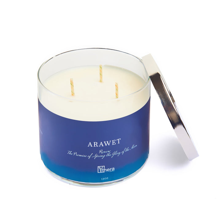 Ythera Arawet  "Renew" 3-Wick Candle