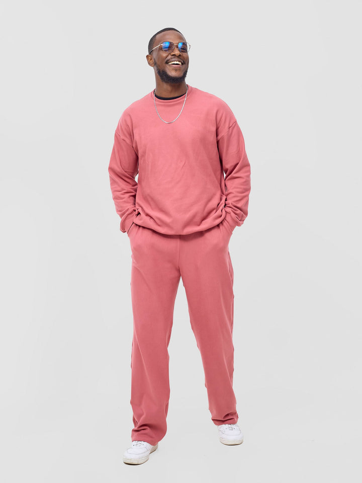 Zoya Yuni Men's Sweatshirt - Coral