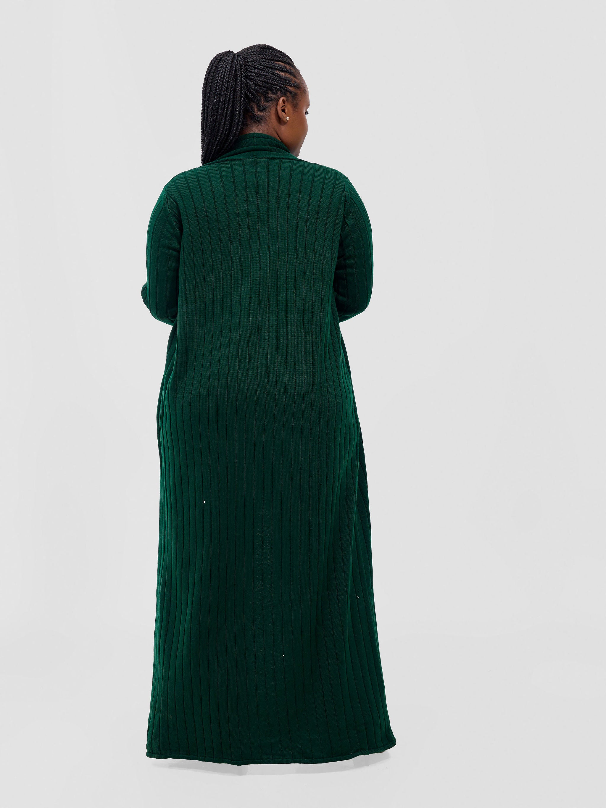 Vivo Lalani Rib Maxi Waterfall - Dark Green