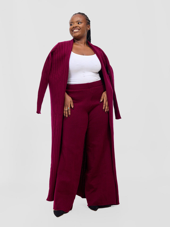 Vivo Lalani Lounge Pants - Maroon