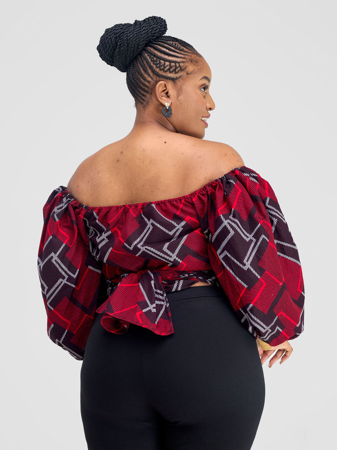 Vivo 2-Way Wrap Top - Obu Print