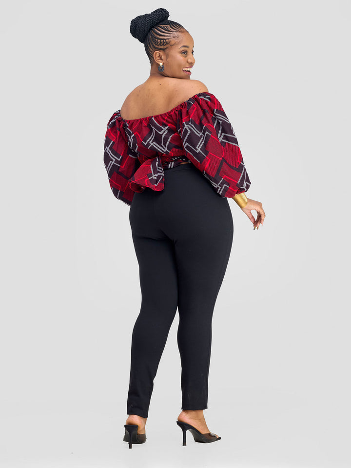 Vivo 2-Way Wrap Top - Obu Print