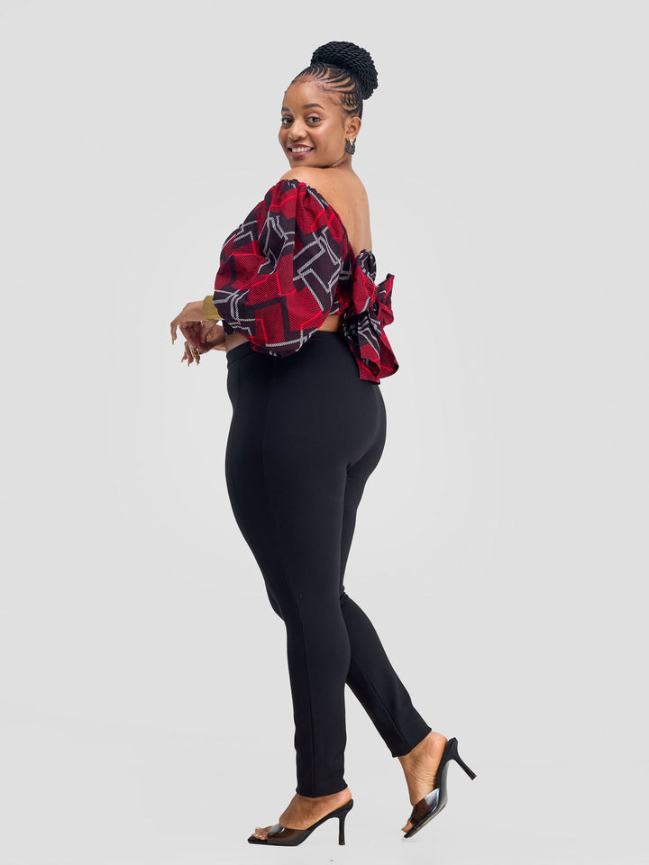 Vivo 2-Way Wrap Top - Obu Print