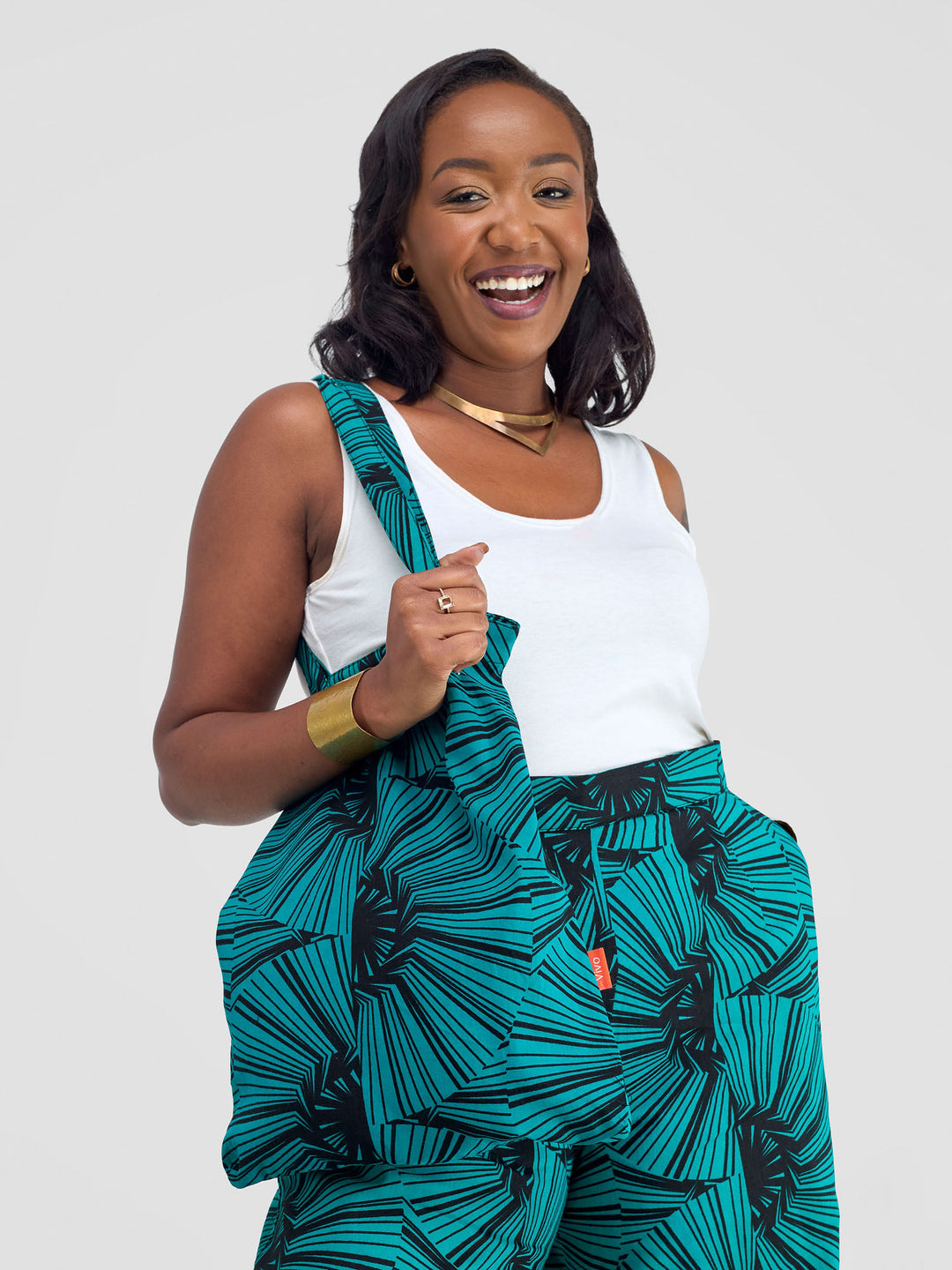 Vivo Kitenge Wide Leg Pants - Lashi