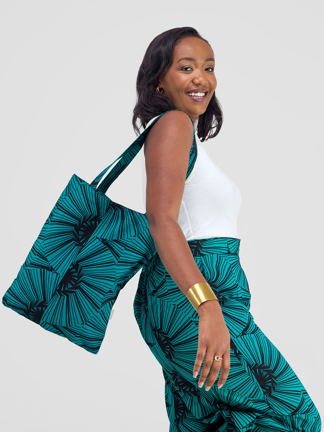 Vivo Kitenge Wide Leg Pants - Lashi