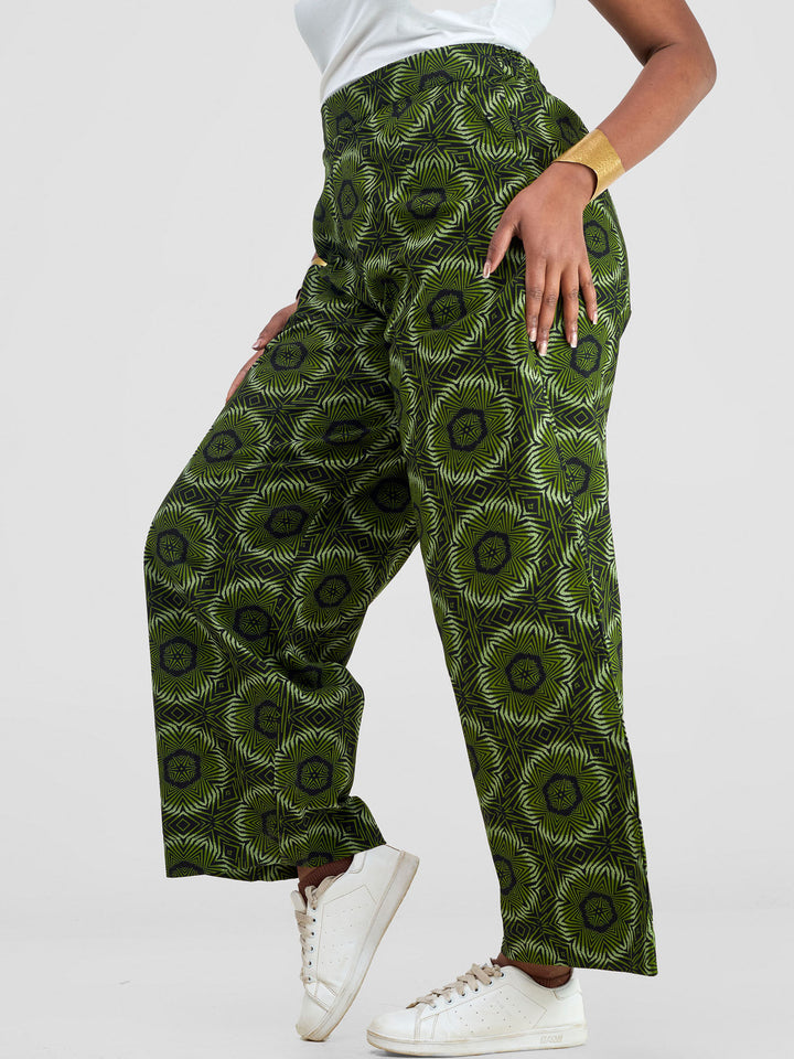 Vivo Kitenge Wide Leg Pants - Ashai