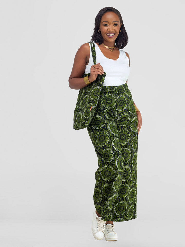 Vivo Kitenge Wide Leg Pants - Ashai