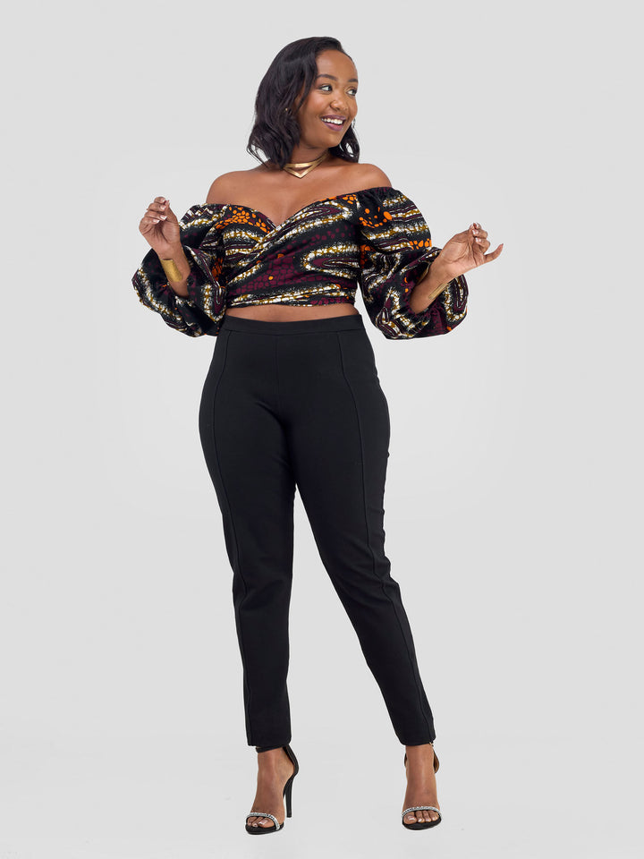 Vivo 2-Way Wrap Top - Neba Print