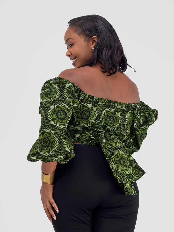 Vivo 2-Way Wrap Top - Ashai Print