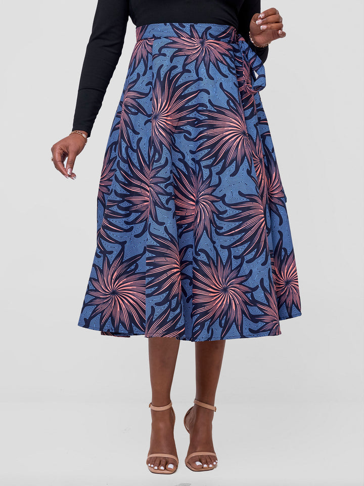 Vivo Wrap Midi Skirt - Tana