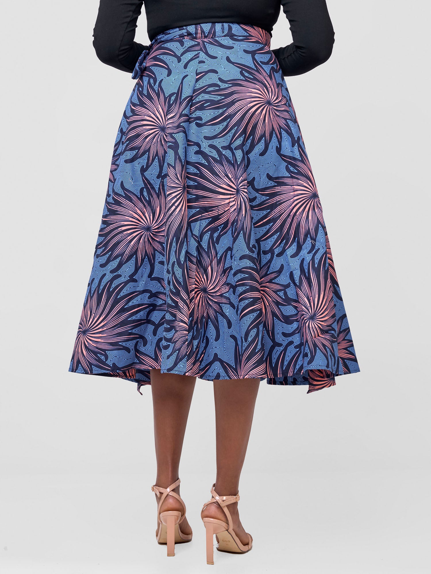 Vivo Wrap Midi Skirt - Tana