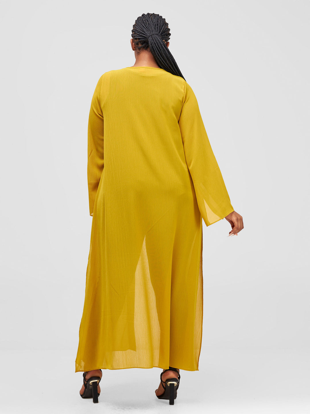 Vivo Maxi Kimono - Oil Yellow