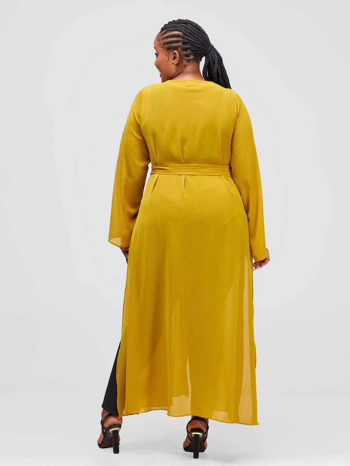 Vivo Maxi Kimono - Oil Yellow