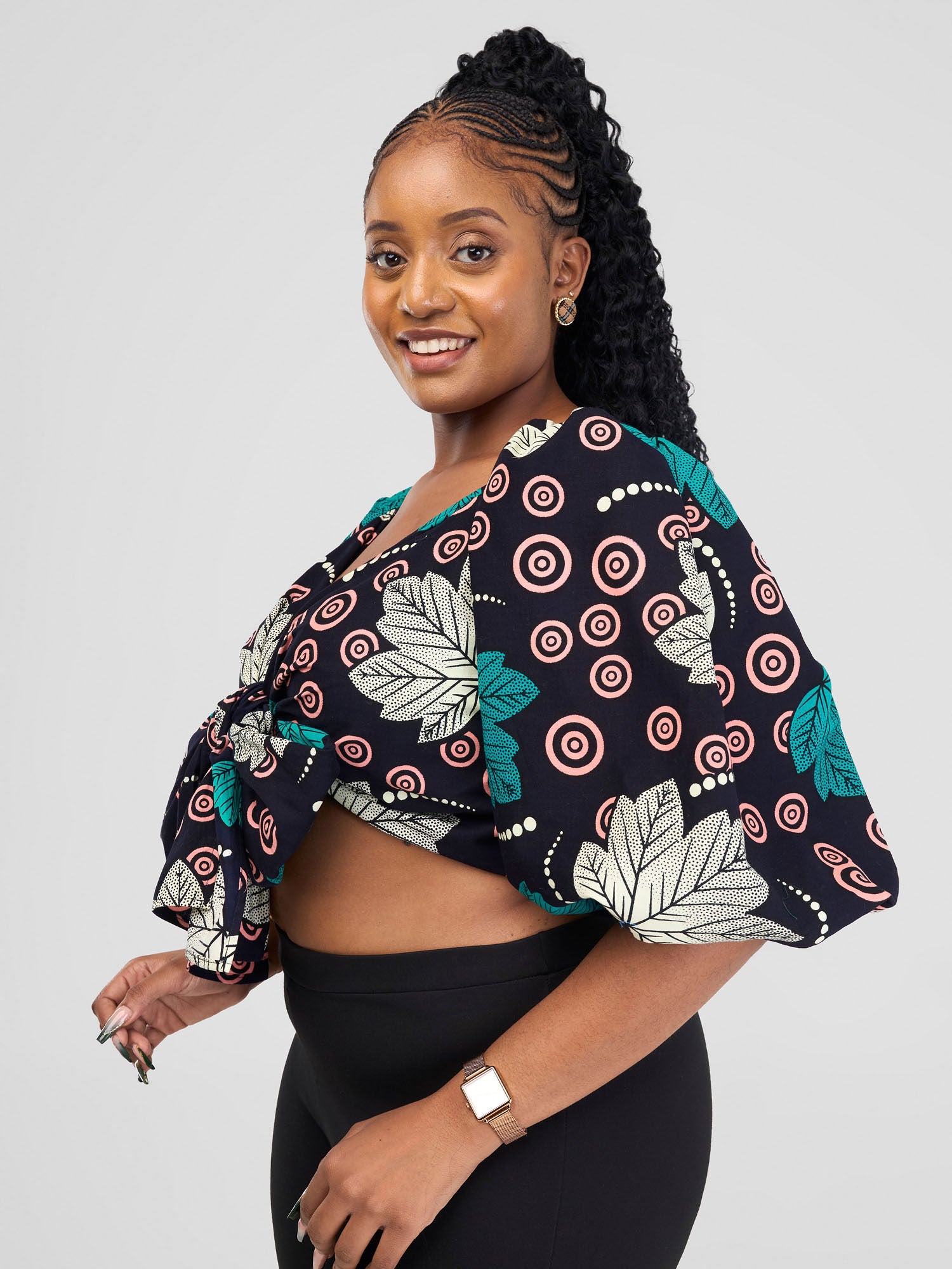 Vivo 2-Way Wrap Top - Lira Print