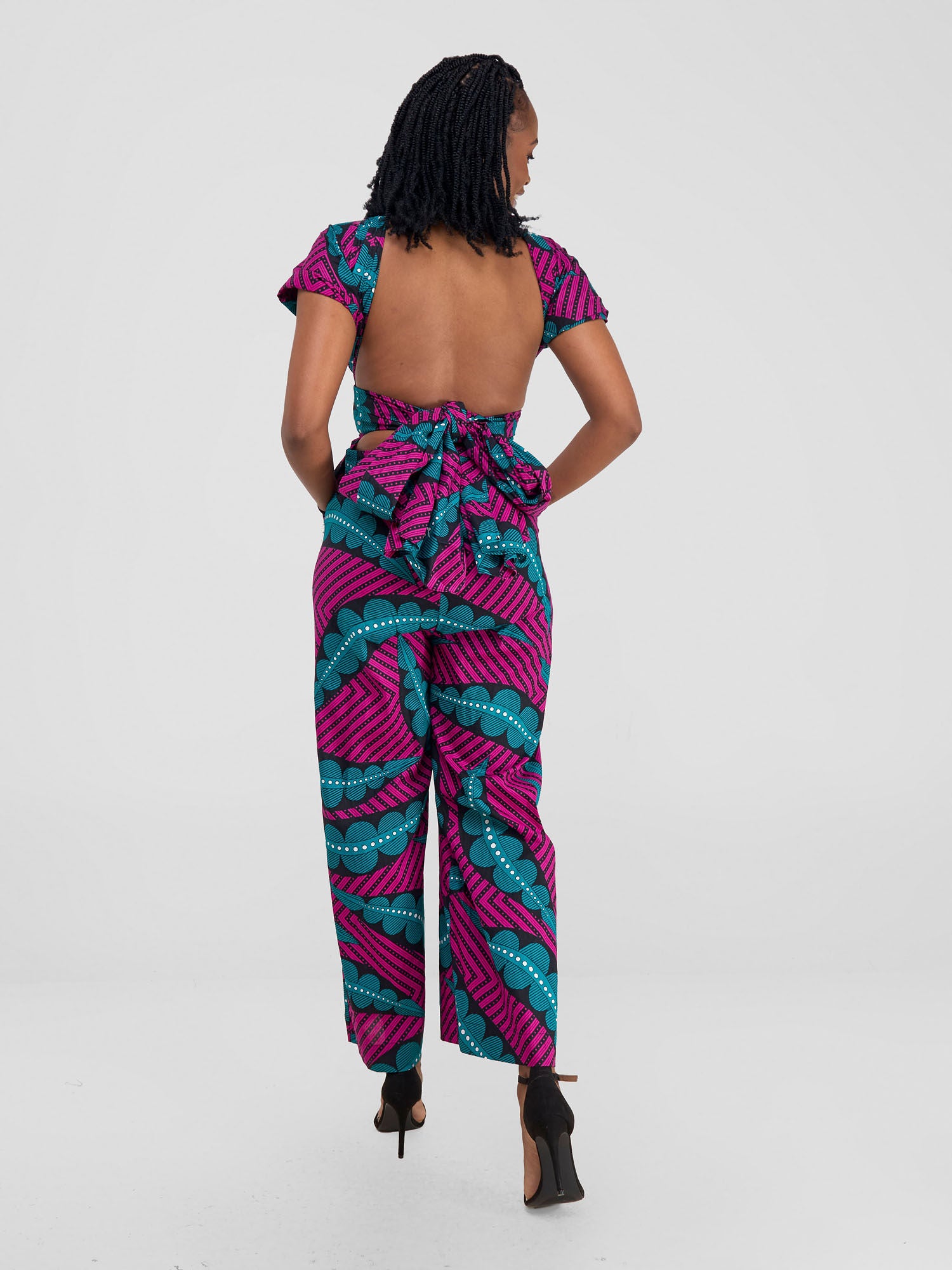 Vivo Kitenge Infinity Jumpsuit Bukavu Vivo Woman US