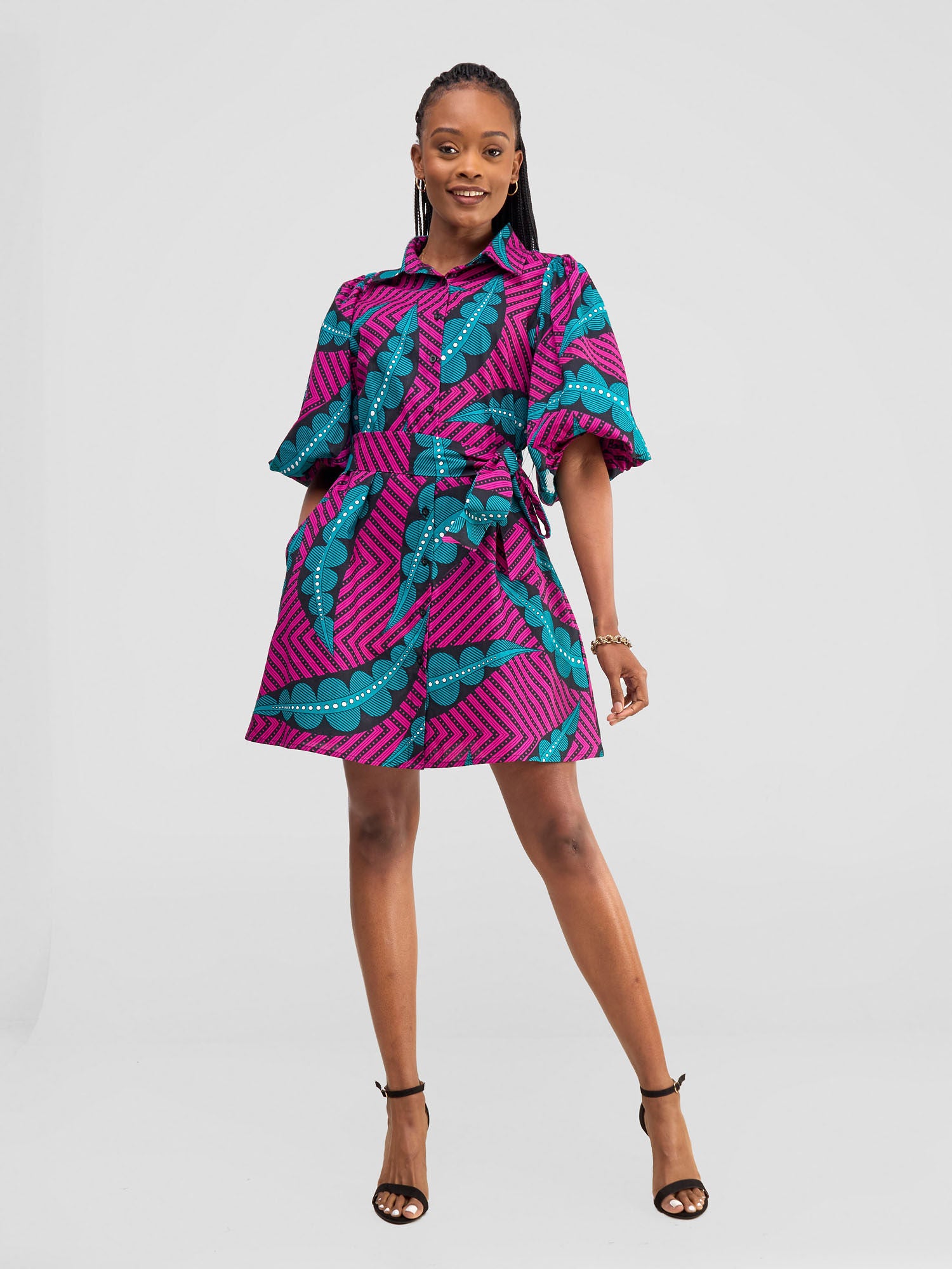 Vivo Flirty Tent Dress - Bukavu