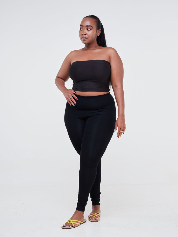 Zoya Basic Jersey Bandeau - Black