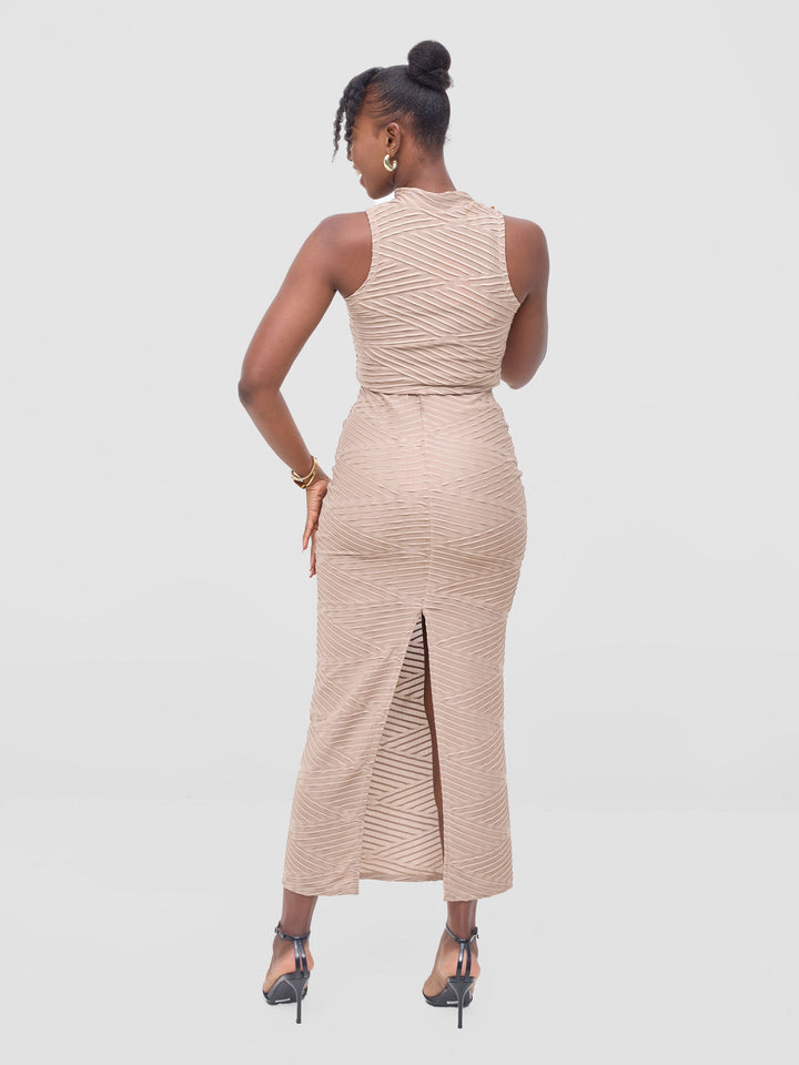 Vivo Kaisa Maxi Skirt - Taupe