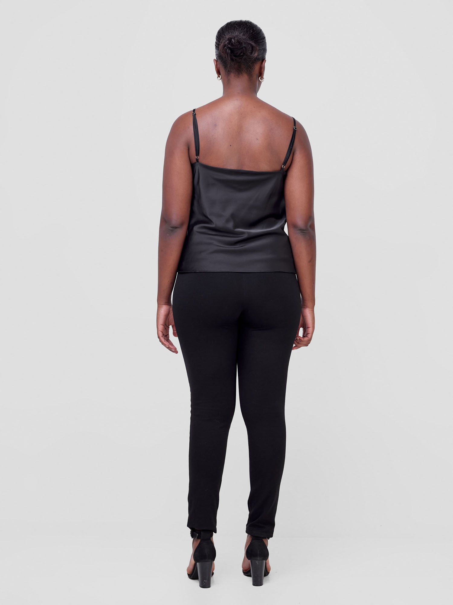 Vivo Cowl Camisole - Black