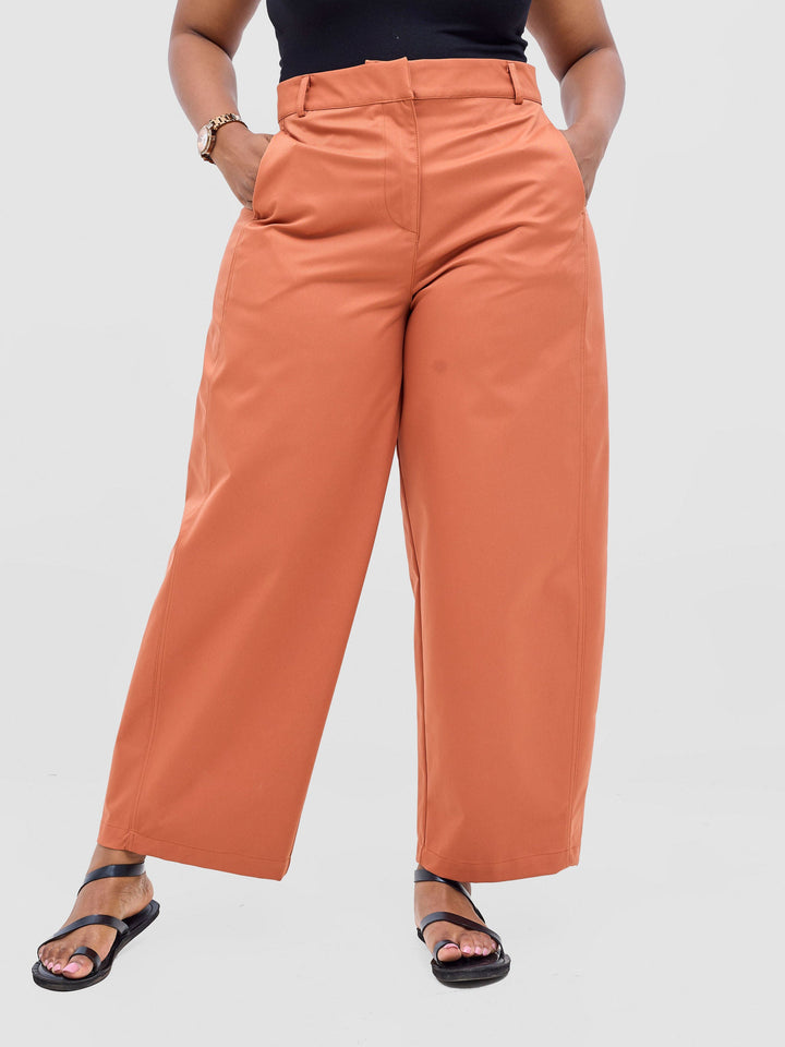Safari Tiwa Barell Pants - Rust