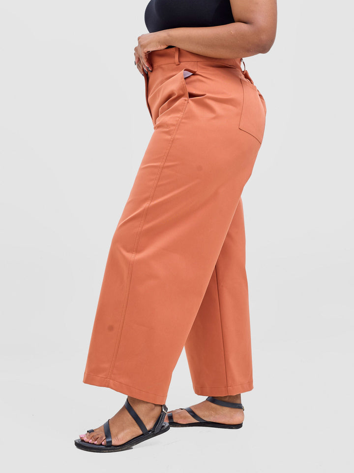 Safari Tiwa Barell Pants - Rust