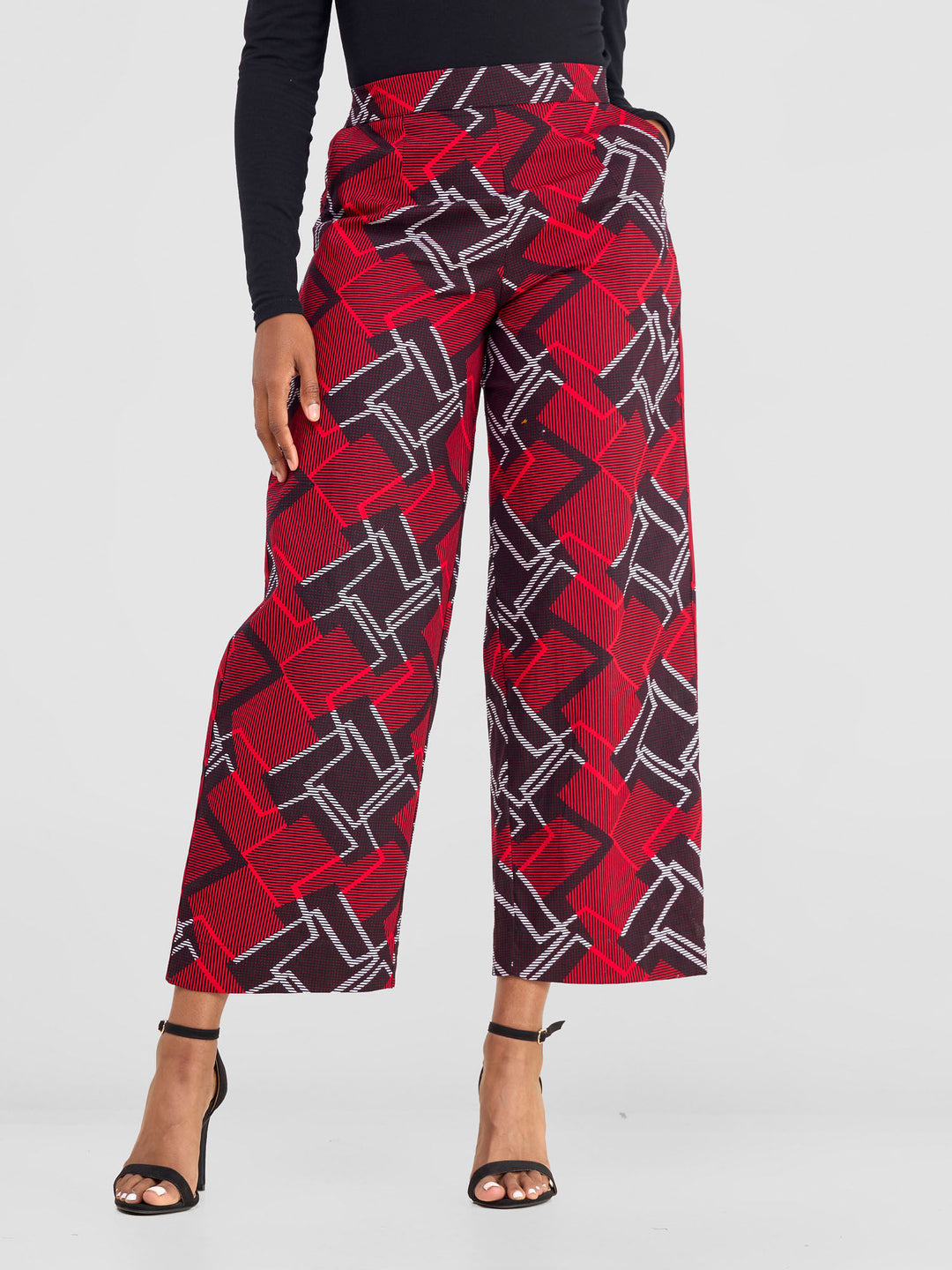 Vivo Kitenge Wide Leg Pants - Obu Print