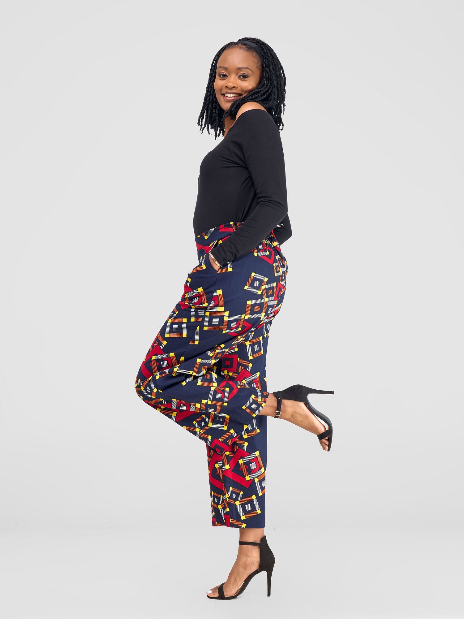 Vivo Kitenge Wide Leg Pants - Jura