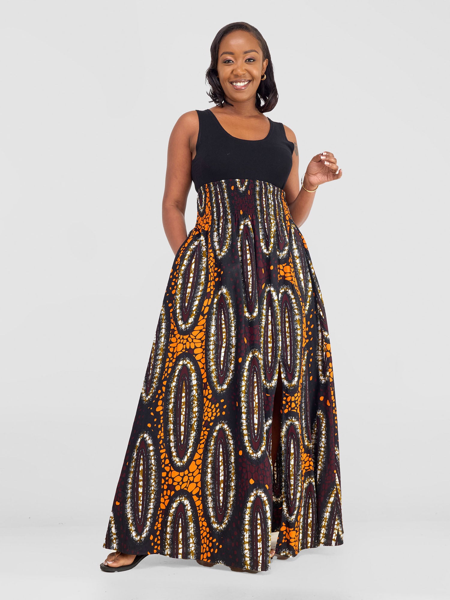 Long maxi skirt kitenge hotsell