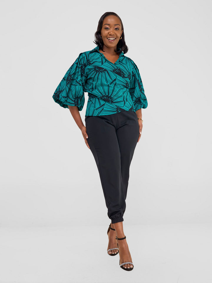 Vivo Kitenge Tie Top - Lashi