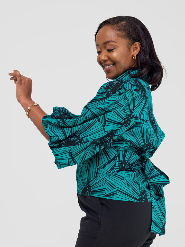 Vivo Kitenge Tie Top - Lashi