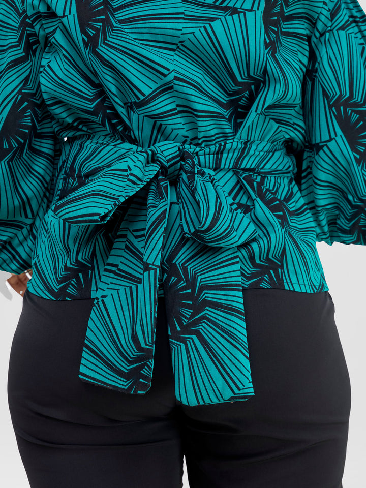 Vivo Kitenge Tie Top - Lashi