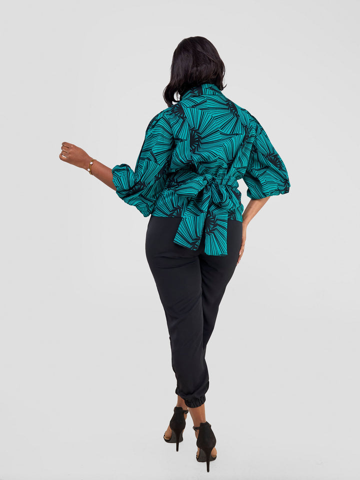 Vivo Kitenge Tie Top - Lashi