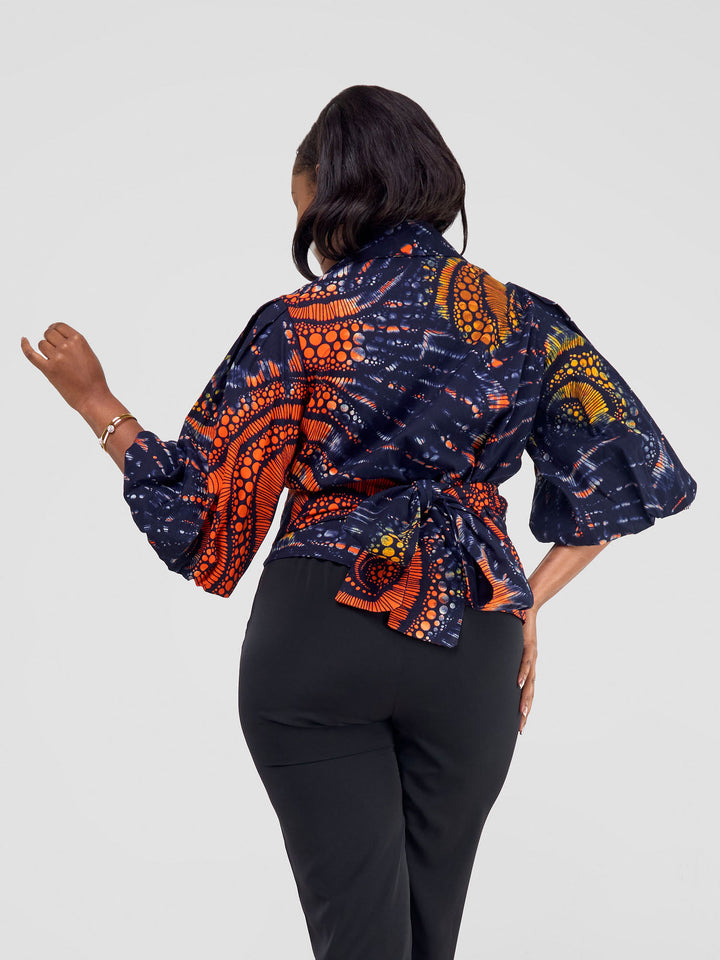 Vivo Kitenge Tie Top - Sai