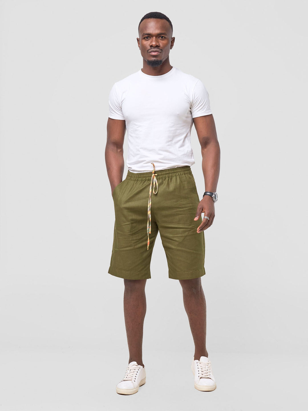 Safari Savannah Men's Drawstring Shorts (Tall) - Hunters
