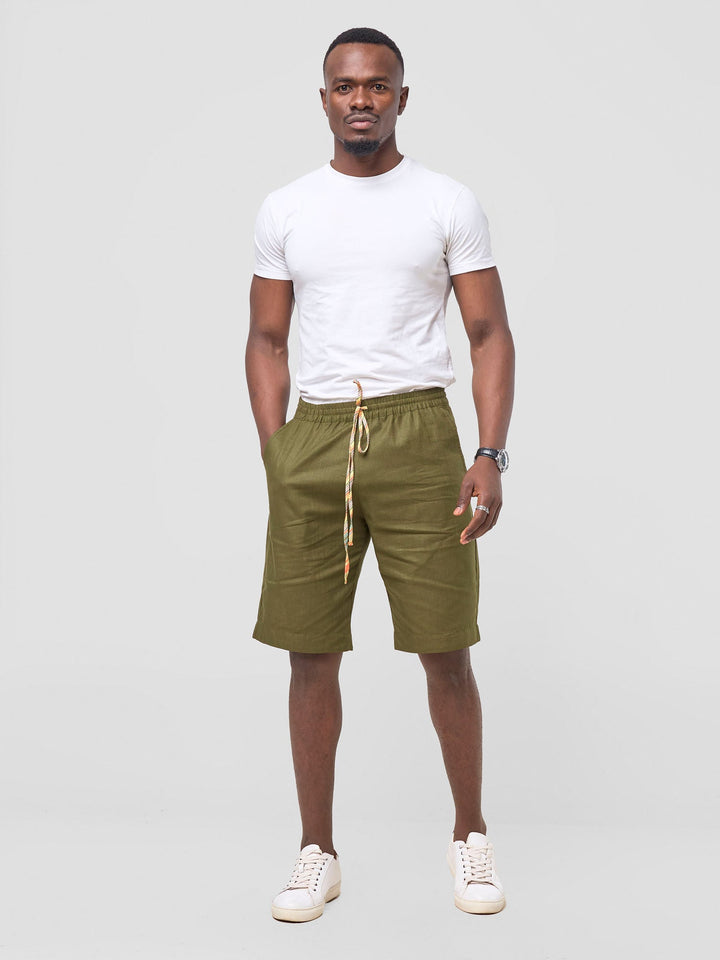 Safari Savannah Men's Drawstring Shorts (Tall) - Hunters