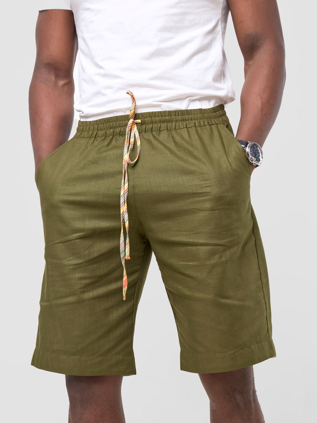 Safari Savannah Men's Drawstring Shorts (Tall) - Hunters