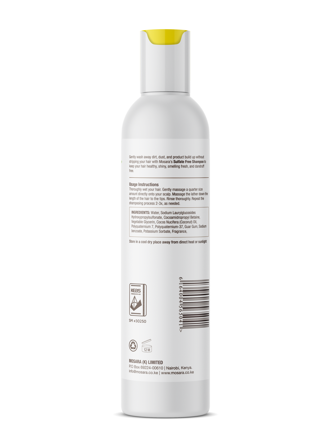 Ythera Mosara Sulphate Free Shampoo