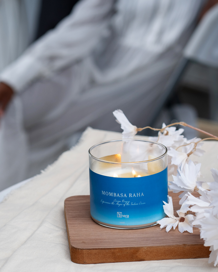 Ythera Mombasa Raha "Ocean Breeze" 3-Wick Candle