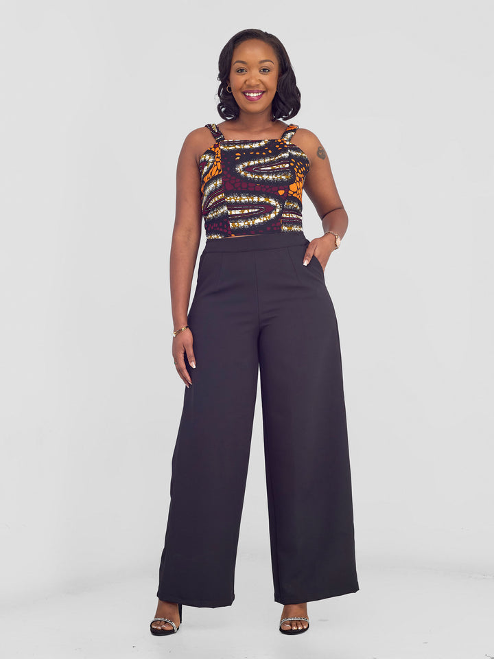 Vivo Kitenge Strappy Tie Back Top  - Neba