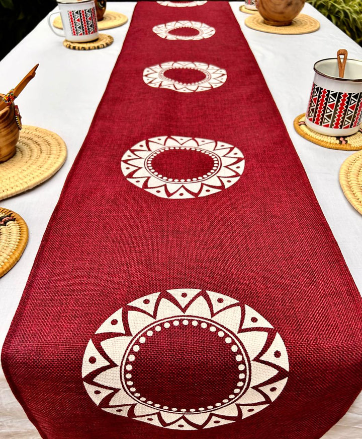 Anjiru Table Runners - Cotton Blend Fabric