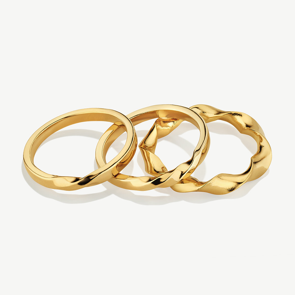 SOKO Twist Stacked Rings