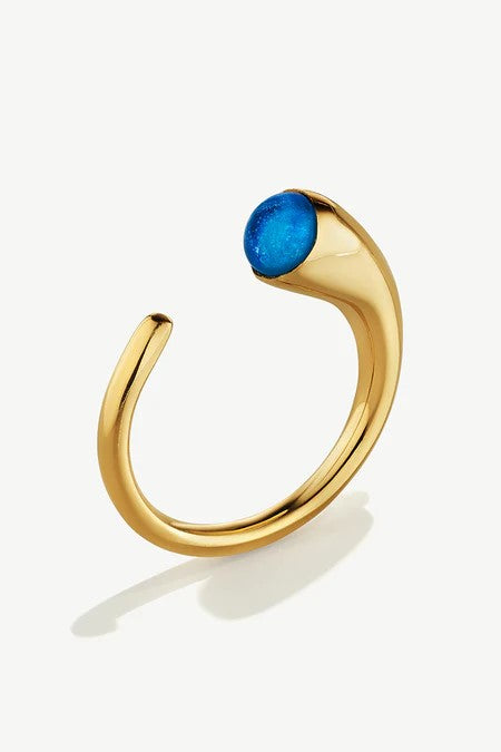 Soko Glass Delicate Dash Ring