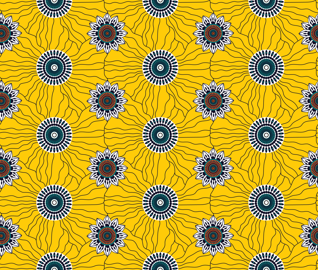 Sinzia Nap Mat - Alizeti: A vibrant sunflower pattern on a yellow fabric, offering comfort and joy for napping on-the-go.