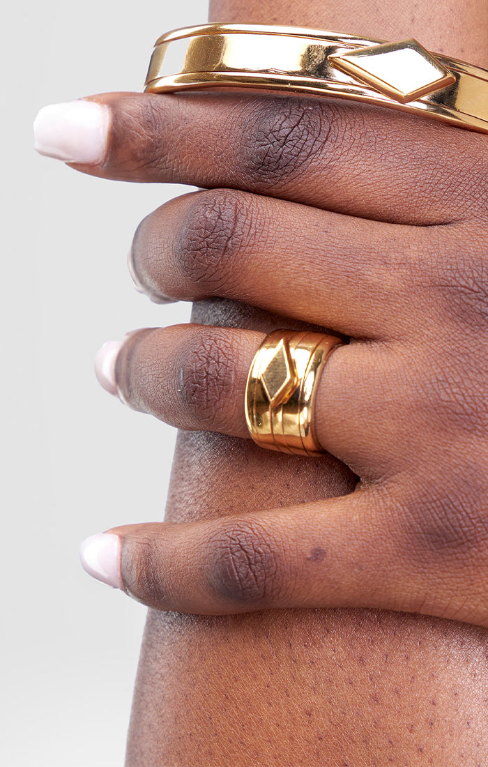 SOKO Tuliza Statement Spinning Ring