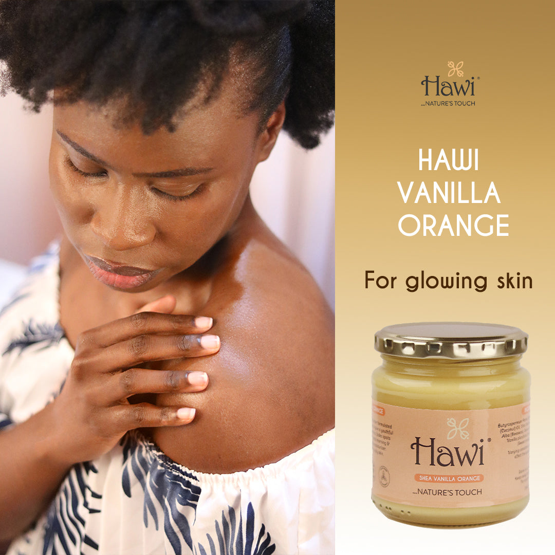 Hawi Shea Sweet Vanilla-Orange Moisturizer,291ml