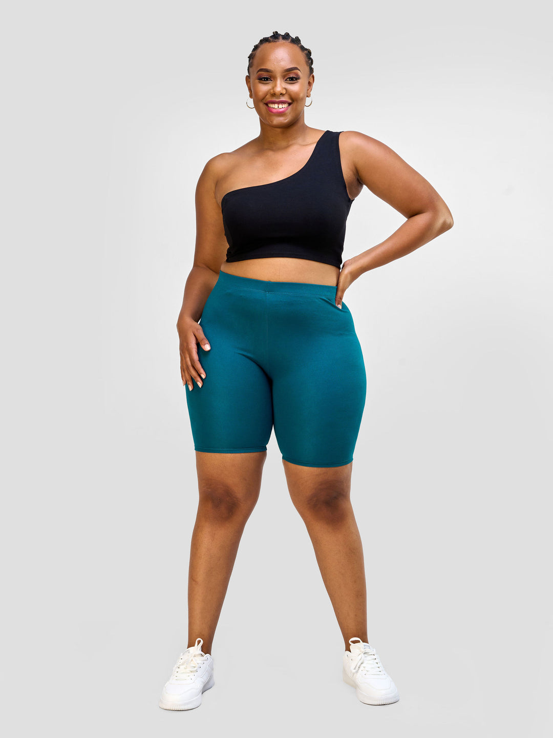 Vivo Essentials Biker Shorts - Teal